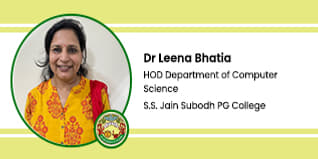 SS Jain Subodh PG College, Jaipur, Head of Computer Science Department: Dr. Leena Bhatia Interview